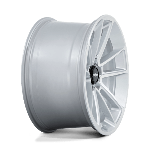 Rotiform R192 BTL Gloss Silver W/ Machined Face 19x8.5 +45 5x112mm 66.6mm - Wheelwiz