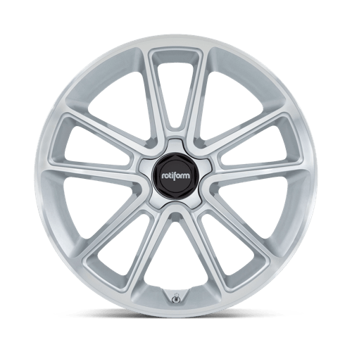 Rotiform R192 BTL Gloss Silver W/ Machined Face 21x10.5 +45 5x114.3mm 72.6mm - Wheelwiz