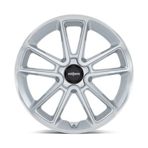 Rotiform R192 BTL Gloss Silver W/ Machined Face 21x9 +15 5x120mm 74.1mm - Wheelwiz