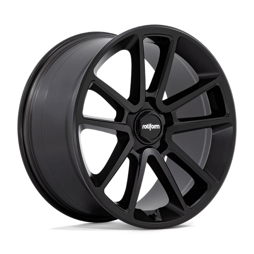 Rotiform R194 BTL Matte Black W/ Black Cap 21x10.5 +38 5x112mm 66.6mm - Wheelwiz