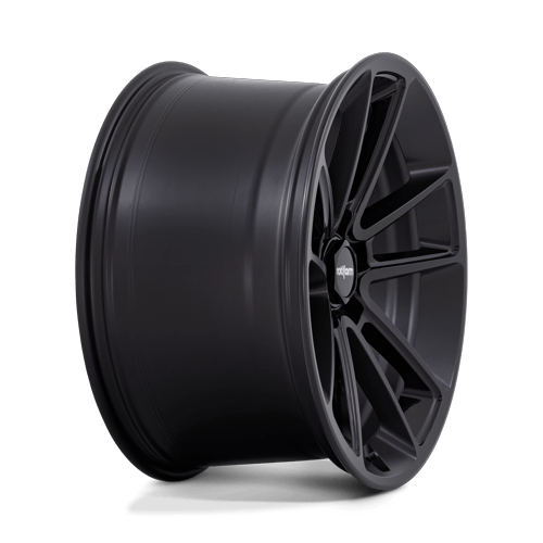 Rotiform R194 BTL Matte Black W/ Black Cap 22x10 +60 5x130mm 71.5mm - Wheelwiz