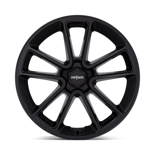Rotiform R194 BTL Matte Black W/ Black Cap 22x10 +30 5x120mm 74.1mm - Wheelwiz