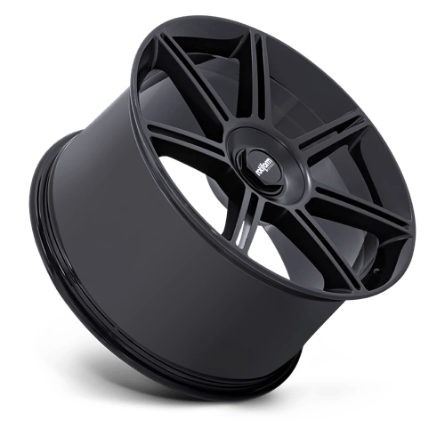 Rotiform FRA Gloss Black W/ M-black Spokes 22x10 +56 5x130mm 71.5mm - Wheelwiz