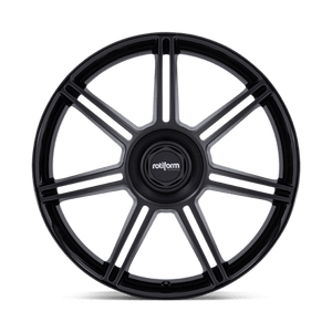 Rotiform FRA Gloss Black W/ M-black Spokes 22x10 +56 5x130mm 71.5mm