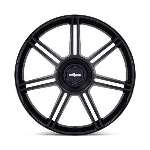 Rotiform FRA Gloss Black W/ M-black Spokes 22x10 +56 5x130mm 71.5mm - Wheelwiz