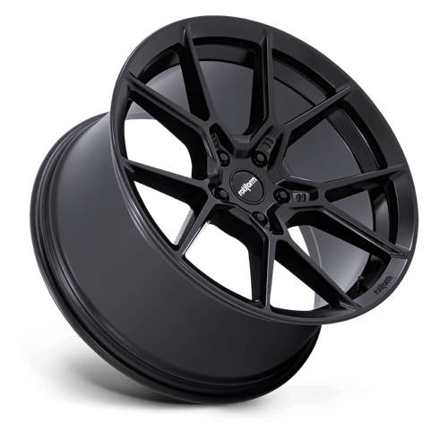 Rotiform RC199 KPR Satin Black 20x10 +35 5x112mm 66.6mm - Wheelwiz