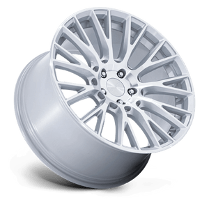 Rotiform RC201 LSE Gloss Silver W/ Machined Face 20x10 +35 5x112mm 66.6mm - Wheelwiz