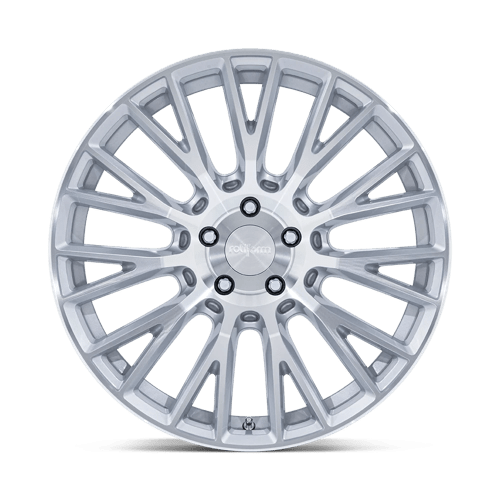 Rotiform RC201 LSE Gloss Silver W/ Machined Face 20x10 +35 5x112mm 66.6mm - Wheelwiz