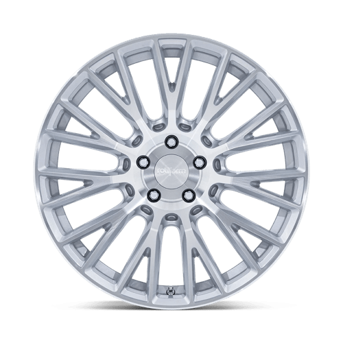 Rotiform RC201 LSE Gloss Silver W/ Machined Face 19x8.5 +45 5x112mm 66.6mm - Wheelwiz