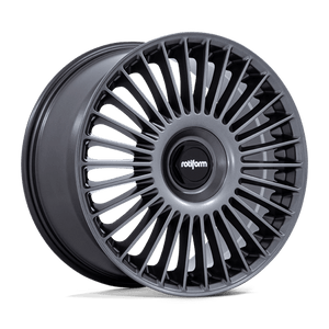 Rotiform RC202 GRZ Matte Anthracite 22x10 +30 5x120|5x130mm 84.1mm - Wheelwiz