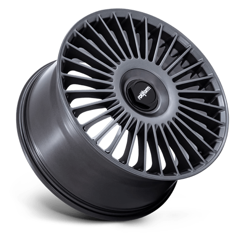 Rotiform RC202 GRZ Matte Anthracite 17x8 +35 5x100|5x112mm 66.6mm - Wheelwiz