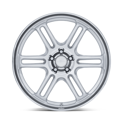 Rotiform RC209 RPS Matte Silver W/ Diamond Cut Li 19x9.5 +22 5x120mm 74.1mm - Wheelwiz