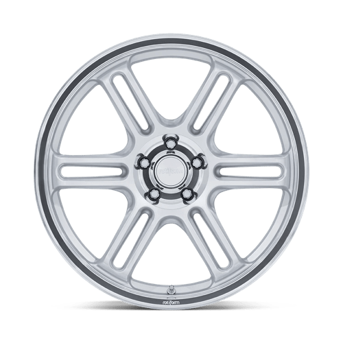 Rotiform RC209 RPS Matte Silver W/ Diamond Cut Li 19x8.5 +35 5x100mm 56.2mm - Wheelwiz