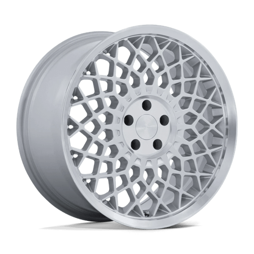 Rotiform RC212 CJJ Gloss Silver W/ Machined Lip 19x10.5 +35 5x112mm 66.6mm - Wheelwiz