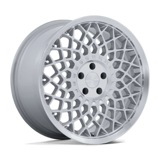 Rotiform RC212 CJJ Gloss Silver W/ Machined Lip 19x9.5 +30 5x112mm 66.6mm