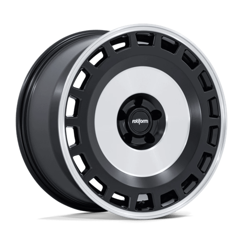 Rotiform RC213 ZBF Matte Black W/ Machined Face 18x8.5 +45 5x112mm 66.6mm - Wheelwiz