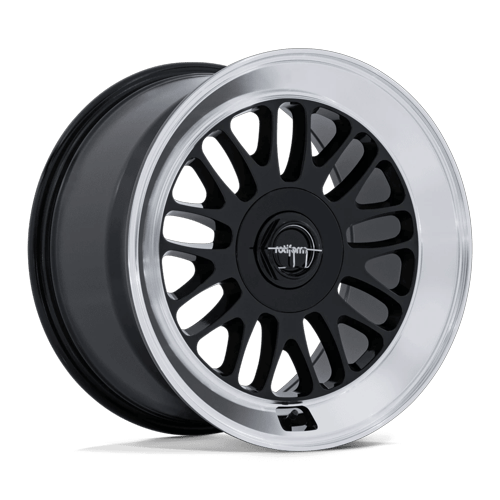 Rotiform RC214 SCP Gloss Black W/ Diamond Cut Lip 18x9.5 +38 5x100mm 56.2mm - Wheelwiz