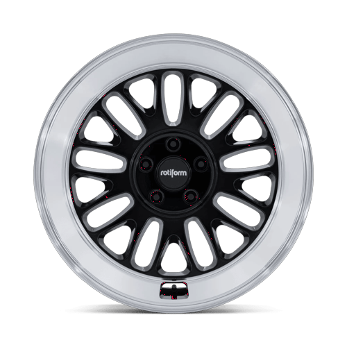 Rotiform RC214 SCP Gloss Black W/ Diamond Cut Lip 19x8.5 +45 5x112mm 66.6mm - Wheelwiz