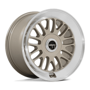 Rotiform RC214 SCP Matte Gold W/ Diamond Cut Lip 18x8.5 +45 5x112mm 66.6mm - Wheelwiz