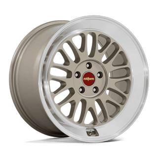 Rotiform RC214 SCP Matte Gold W/ Diamond Cut Lip 19x11 +55 5x130mm 71.6mm