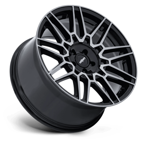 Rotiform RC215 TDX Gloss Black Double Dark Tint 19x8.5 +35 5x114.3mm 72.6mm - Wheelwiz