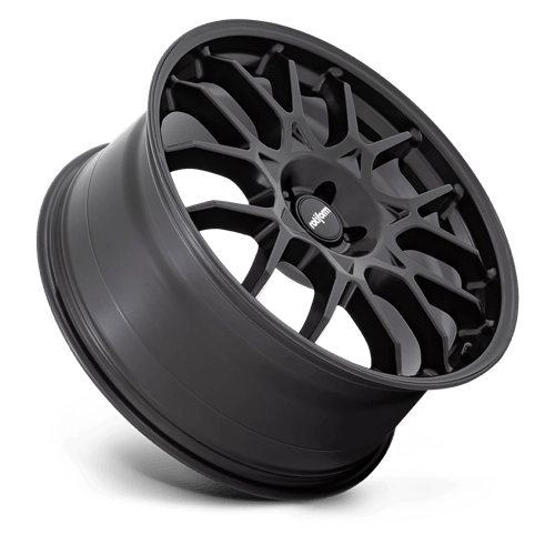 Rotiform R195 ZWS Matte Black 22x10 +30 5x112mm 66.6mm - Wheelwiz