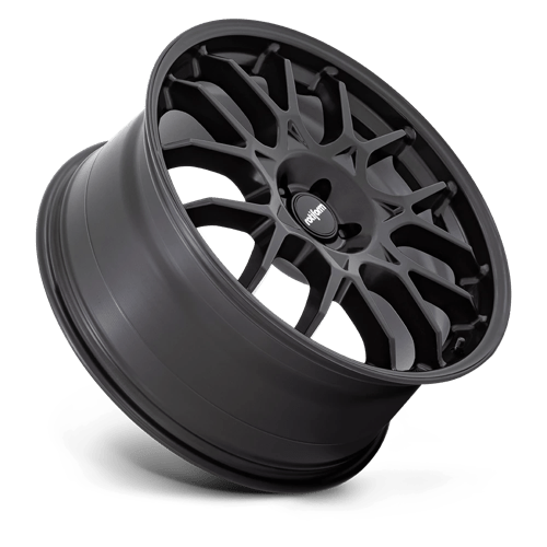 Rotiform R195 ZWS Matte Black 22x12 +35 5x112mm 66.6mm - Wheelwiz