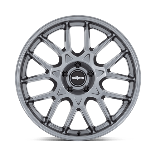 Rotiform R196 ZWS Gloss Anthracite 21x10.5 +10 5x112mm 66.6mm - Wheelwiz
