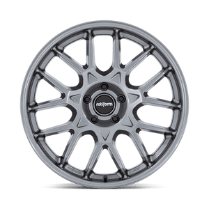 Rotiform R196 ZWS Gloss Anthracite 22x12 +30 5x112mm 66.6mm - Wheelwiz