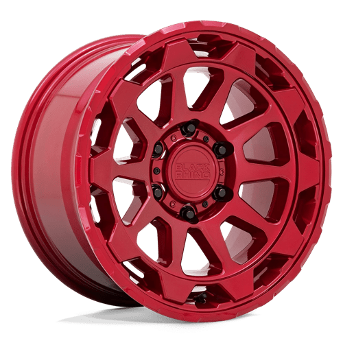 Black Rhino ROTOR Candy Red 17x8.5 +2 5x127mm 71.5mm - WheelWiz