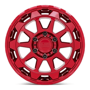Black Rhino ROTOR Candy Red 20x9 +12 6x135mm 87.1mm - Wheelwiz