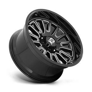 XD Series XD864 ROVER Gloss Black Milled 20x9 0 8x165.1mm 125.1mm - Wheelwiz