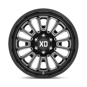 XD Series XD864 ROVER Gloss Black Milled 20x9 0 6x139.7mm 106.1mm - Wheelwiz