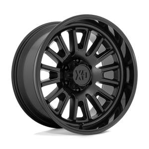 XD Series XD864 ROVER Satin Black With Gloss Black Lip 24x12 -44 8x170mm 125.1mm - WheelWiz