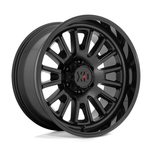 XD Series XD864 ROVER Satin Black W/ Gloss Black Lip 20x9 +18 8x170mm 125.1mm - Wheelwiz