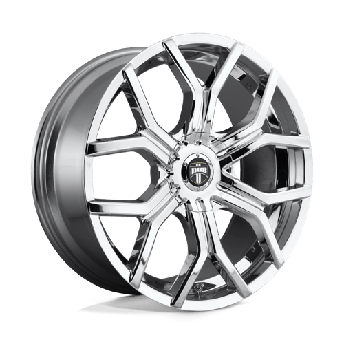 DUB S207 ROYALTY Chrome 22x9.5 +30 6x135|6x139.7mm 87.1mm - Wheelwiz