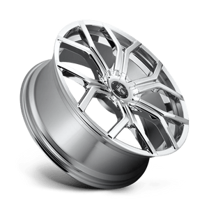 DUB S207 ROYALTY Chrome Plated 22x9.5 +30 Custom 78.1mm - Wheelwiz