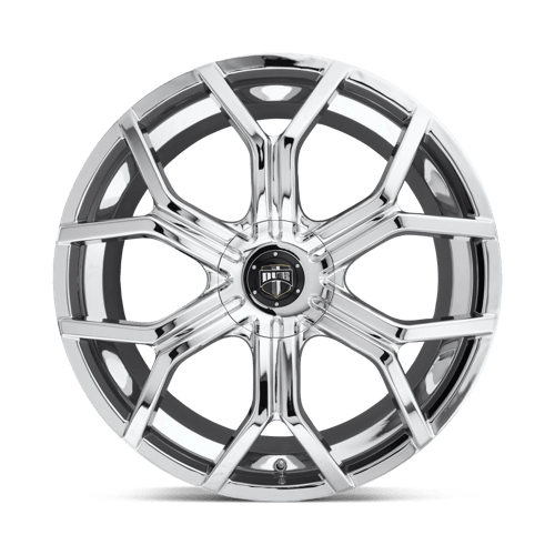 DUB S207 ROYALTY Chrome Plated 24x9.5 +33 Custom 72.6mm - Wheelwiz