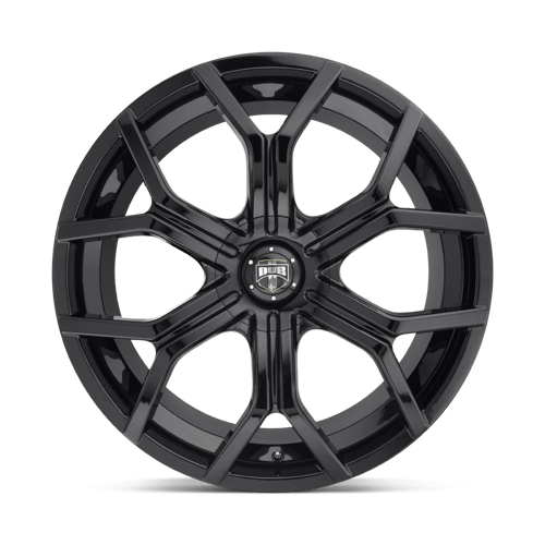 DUB S208 ROYALTY Gloss Black 22x9.5 +33 Custom 72.6mm - Wheelwiz
