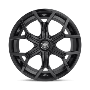 DUB  Gloss Black 24x9.5 +35 Custom 84.1mm - Wheelwiz