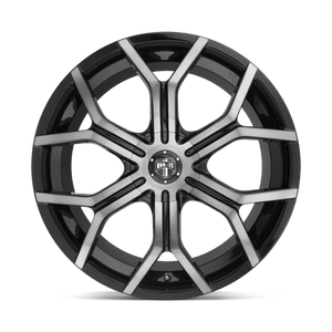 DUB S209 ROYALTY Gloss Machined Double Dark Tint 22x9.5 +33 Custom 72.6mm - Wheelwiz