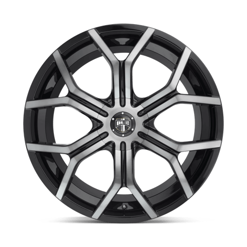 DUB S209 ROYALTY Gloss Mach Double Dark Tint 22x9.5 +35 6x120mm 67mm - Wheelwiz
