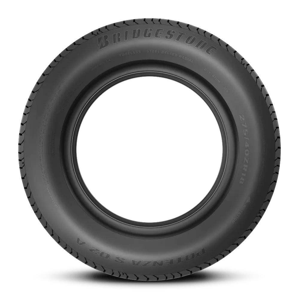 Bridgestone Potenza S-02A 275/40ZR18 - Wheelwiz