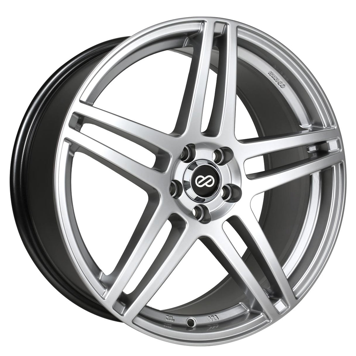 Enkei RSF5 Hyper Silver 18x8 +40 5x108mm 72.6mm - WheelWiz