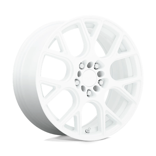Ruff DRIFT Gloss White 18x8 +38 5x112|5x120mm 76.1mm - Wheelwiz