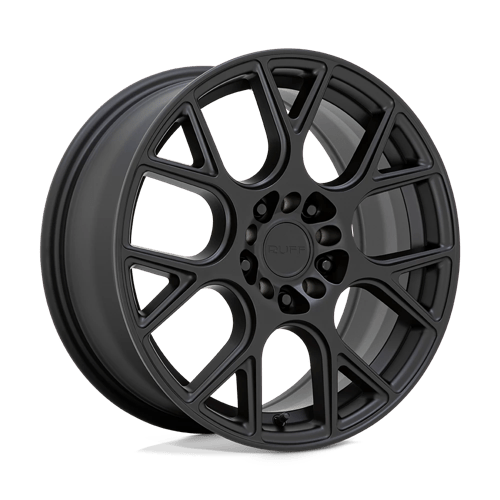 Ruff DRIFT Matte Black 18x8 +38 5x100|5x114.3mm 72.1mm - Wheelwiz