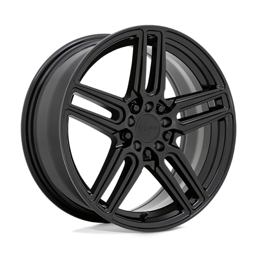 Ruff NITRO Gloss Black 18x8 +38 5x112|5x120mm 76.1mm - Wheelwiz