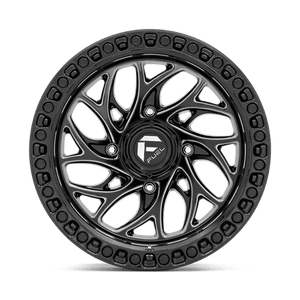 Fuel Offroad D741 RUNNER UTV Gloss Black Milled 15x10 0 4x156mm 132mm - Wheelwiz