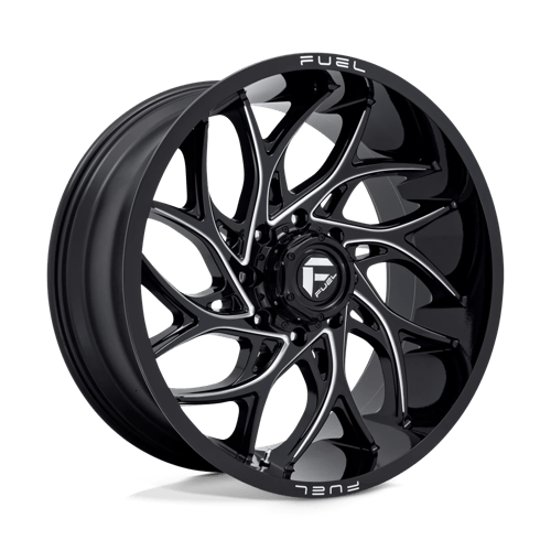 Fuel Offroad D741 RUNNER Gloss Black Milled 24x11 0 8x165.1mm 125.1mm - Wheelwiz