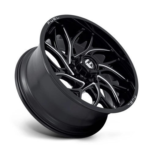 Fuel Offroad D741 RUNNER Gloss Black Milled 24x11 0 8x165.1mm 125.1mm - Wheelwiz